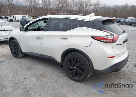 2018 Nissan Murano Sl z USA, uszkodzony, nr VIN 5N1AZ2MH7JN171401